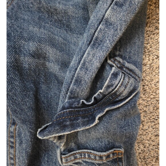 BDG Urban Outfitters Jeans Size 27 High Rise Carpenter Utility Y2K Blue - Picture 7 of 16